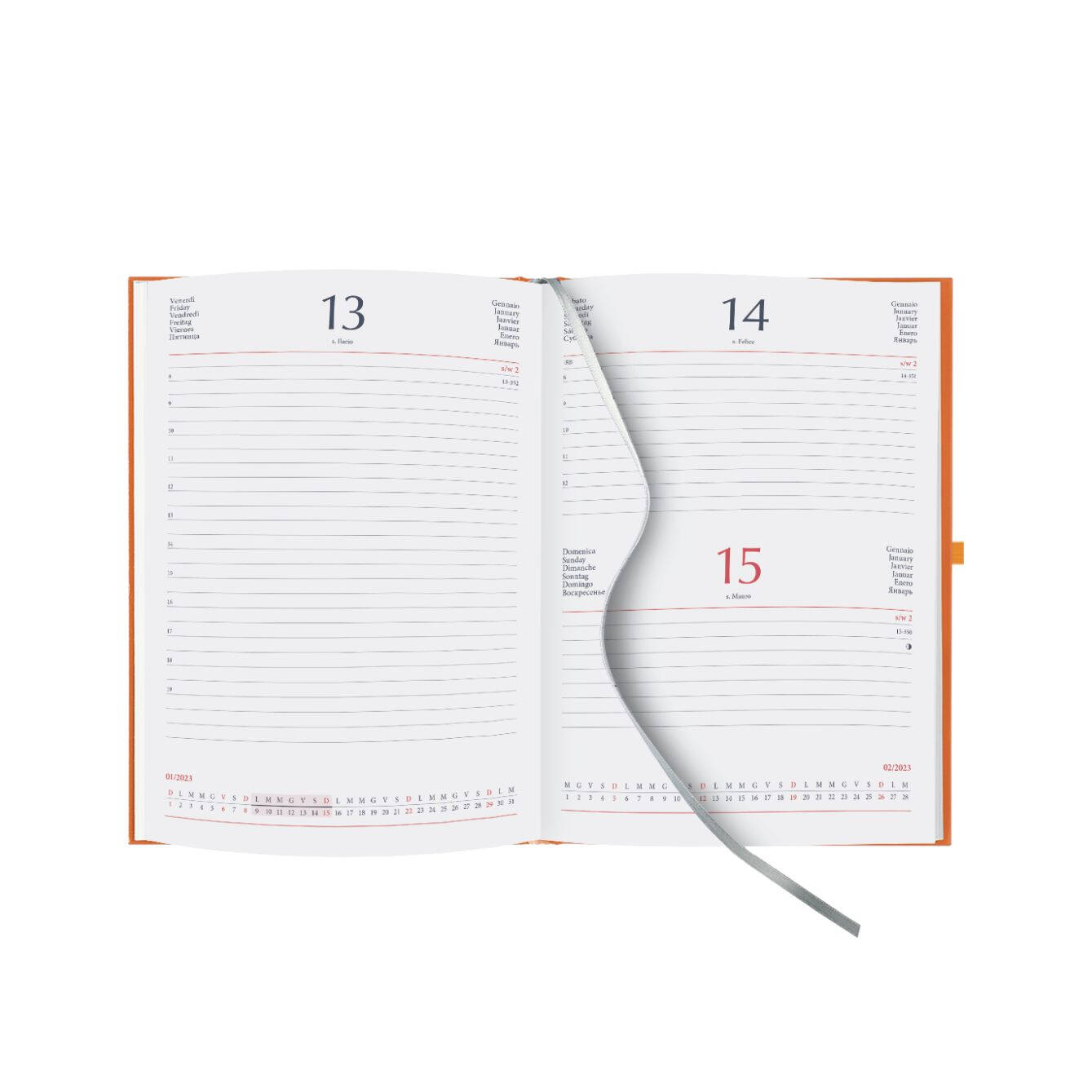 0141   AGENDA GIORNALIERA 15X21