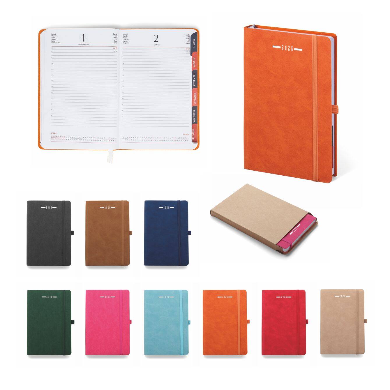 0385 FLEXI SOFT - Agenda Giornaliera Fustellata 11 x 17