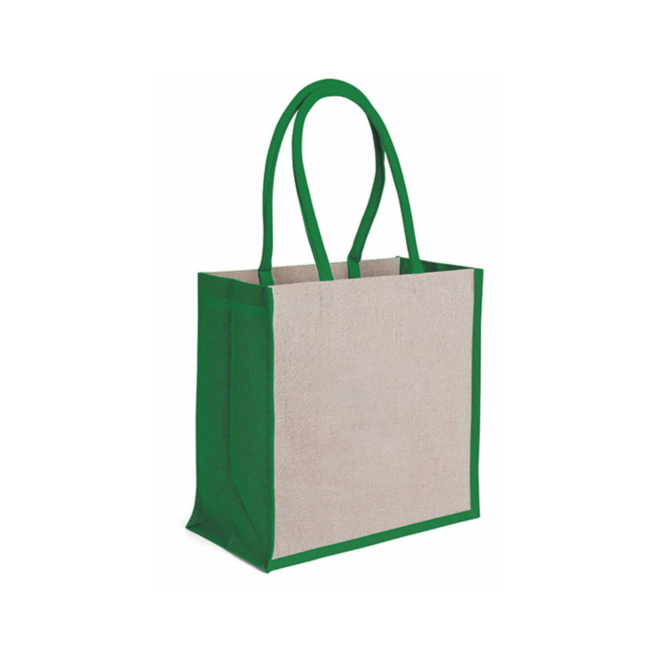0951 Dalia - Borsa Mare In Juta E Cotone Dimensioni: cm 36x36x20