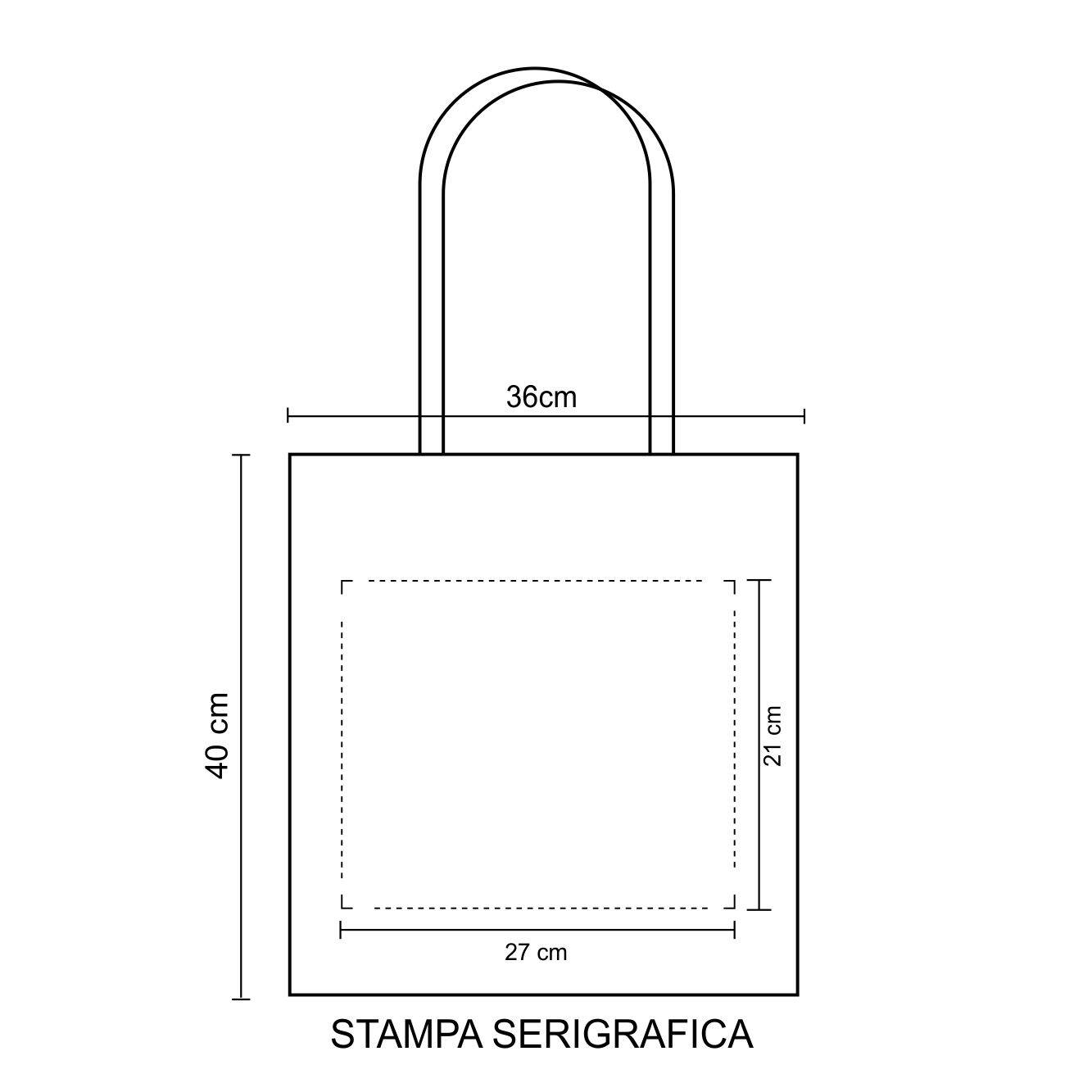 0978 Julia - Borsa Shopping Dimensioni cm 36x40
