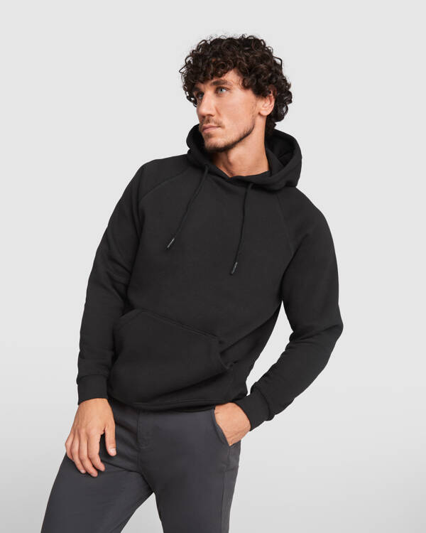 R1074 Roly Vinson Felpa con Cappuccio in cotone organico