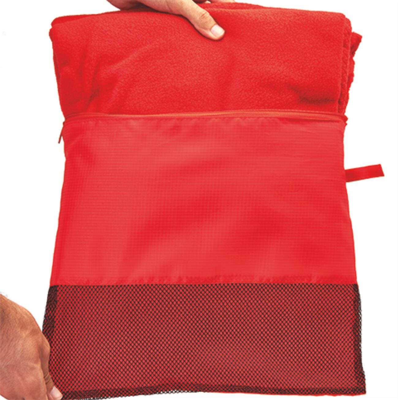 1087 Palu - Coperta In Pile Da 200 Gr Con Custodia