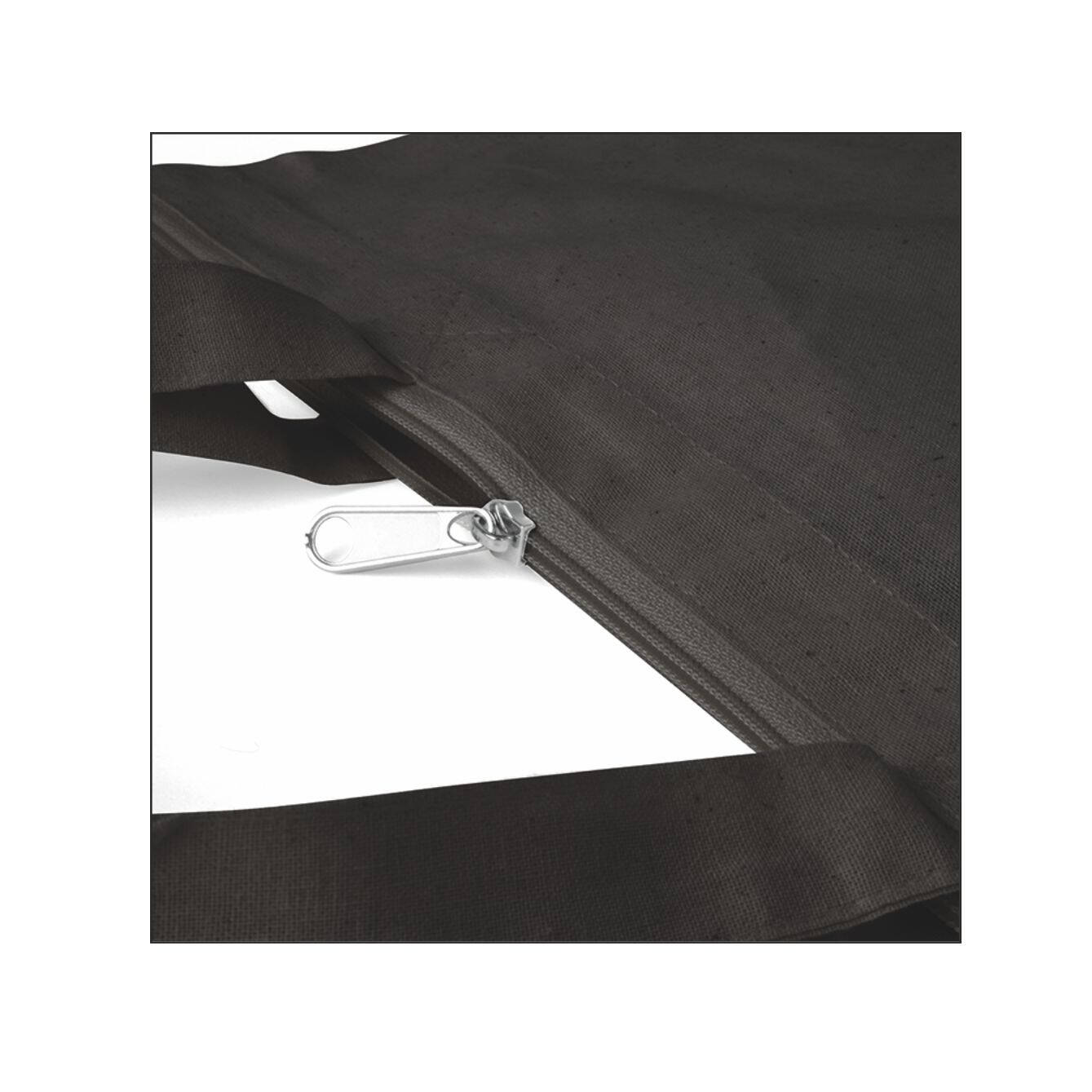 1110 Lorena Black - Borsa Shopping In Canvas Dimensioni: cm 36x52x16