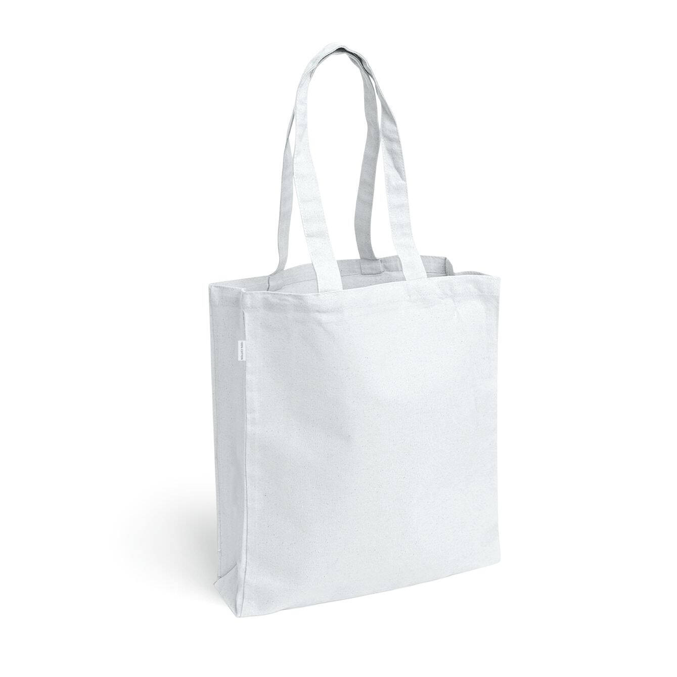 1131 LORA BIANCO - Shopper  Cotone 220g/m²