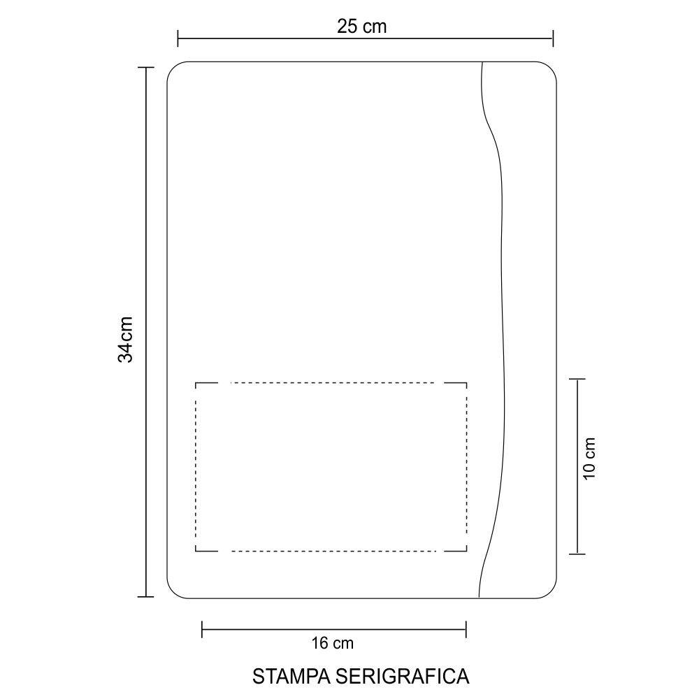 2460 Martha - Cartella Congresso Con Block Notes E Calcolatrice