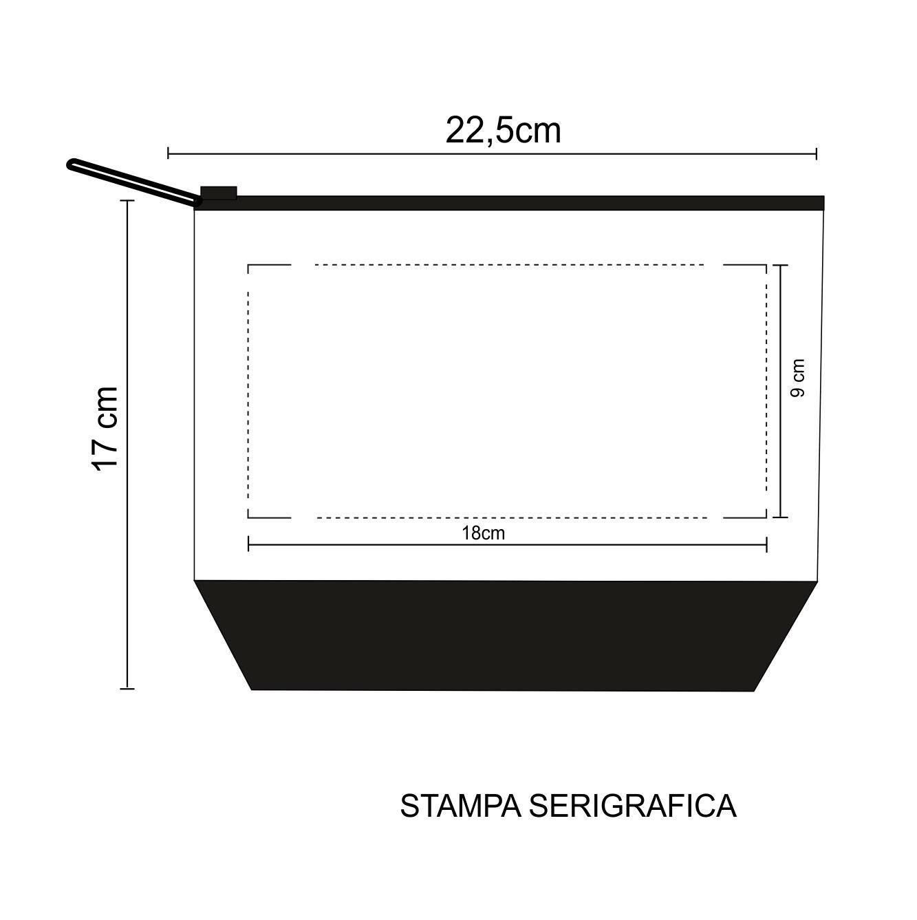 2833 Shade - Pochette Bicolore Canavas