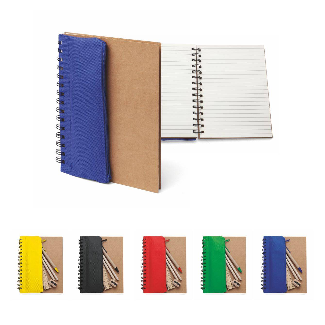 3666 MALDA - Block Notes Con Borsello