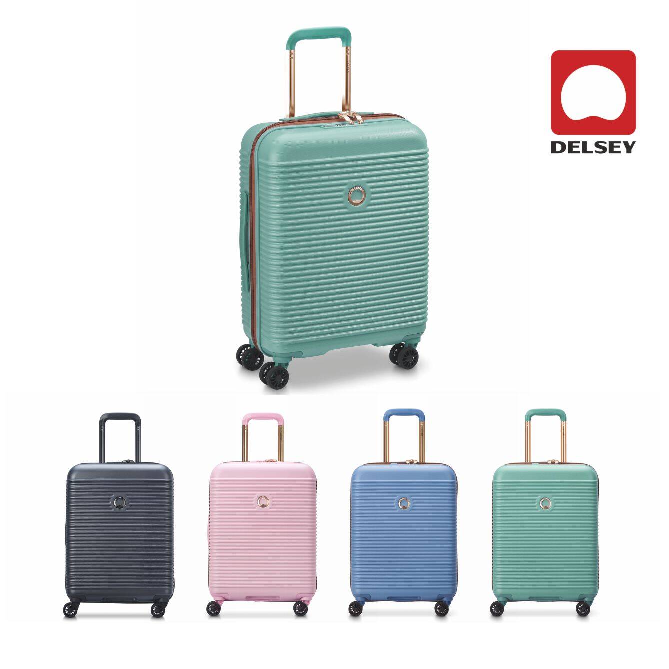 4312 Frida - Trolley Slim In Policarbonato Delsey