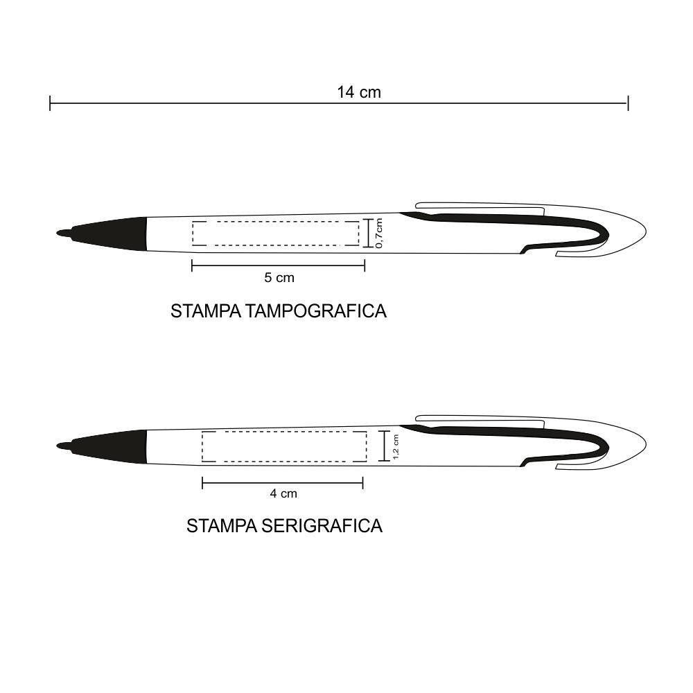 5114 Hype White - Penna Sfera