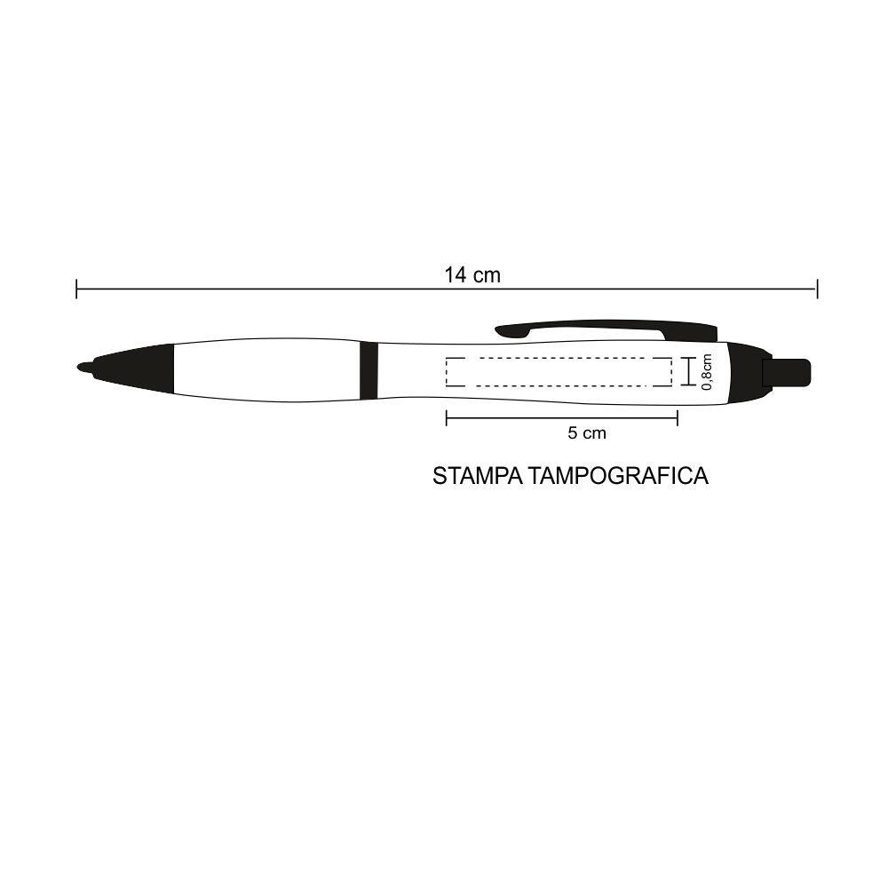 5201 Rush Blu - Penna A Sfera In Abs