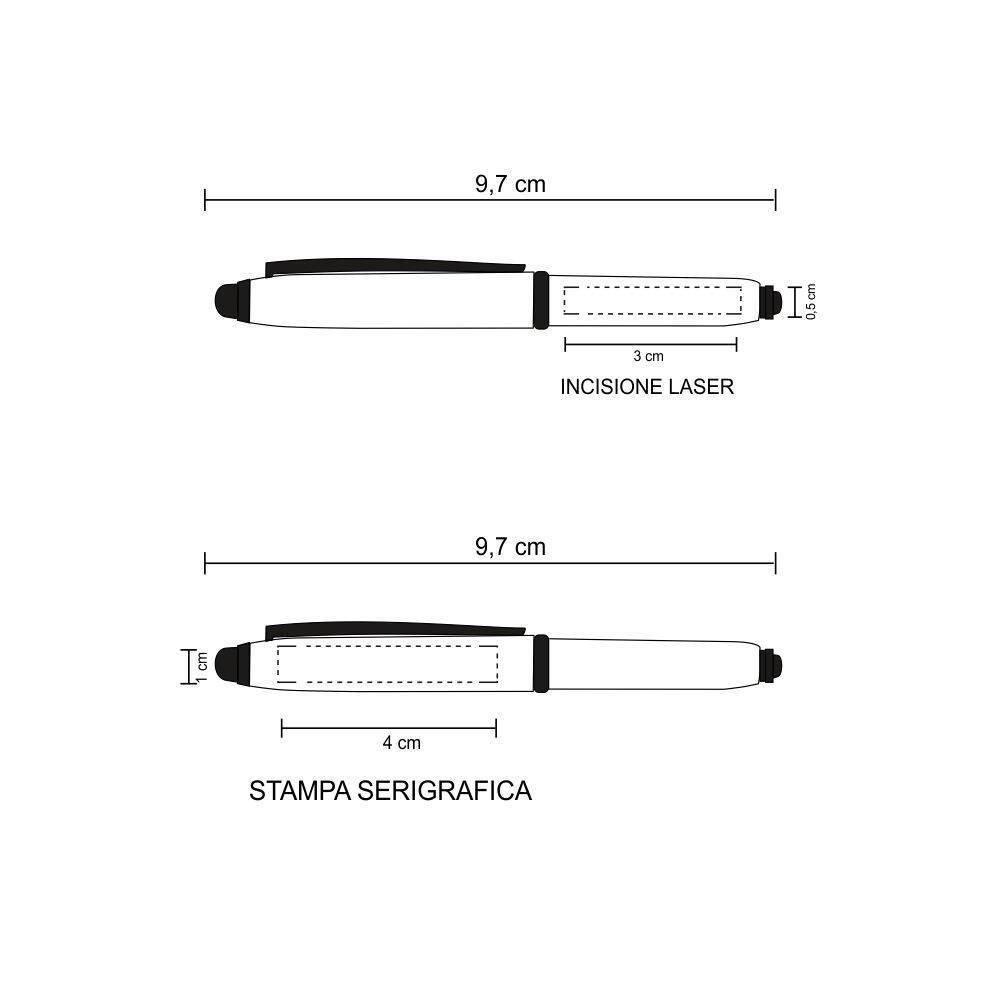 5268  PENNA SFERA TOUCH CON LED