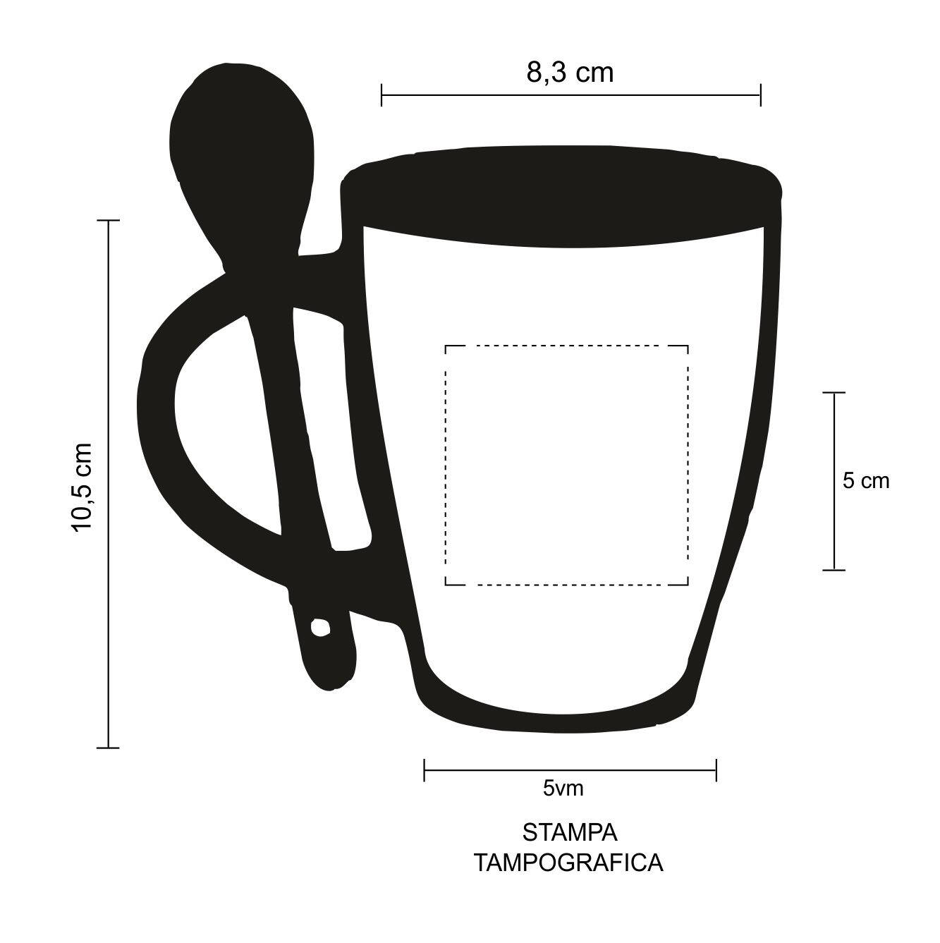 7077 Spoon - Tazza