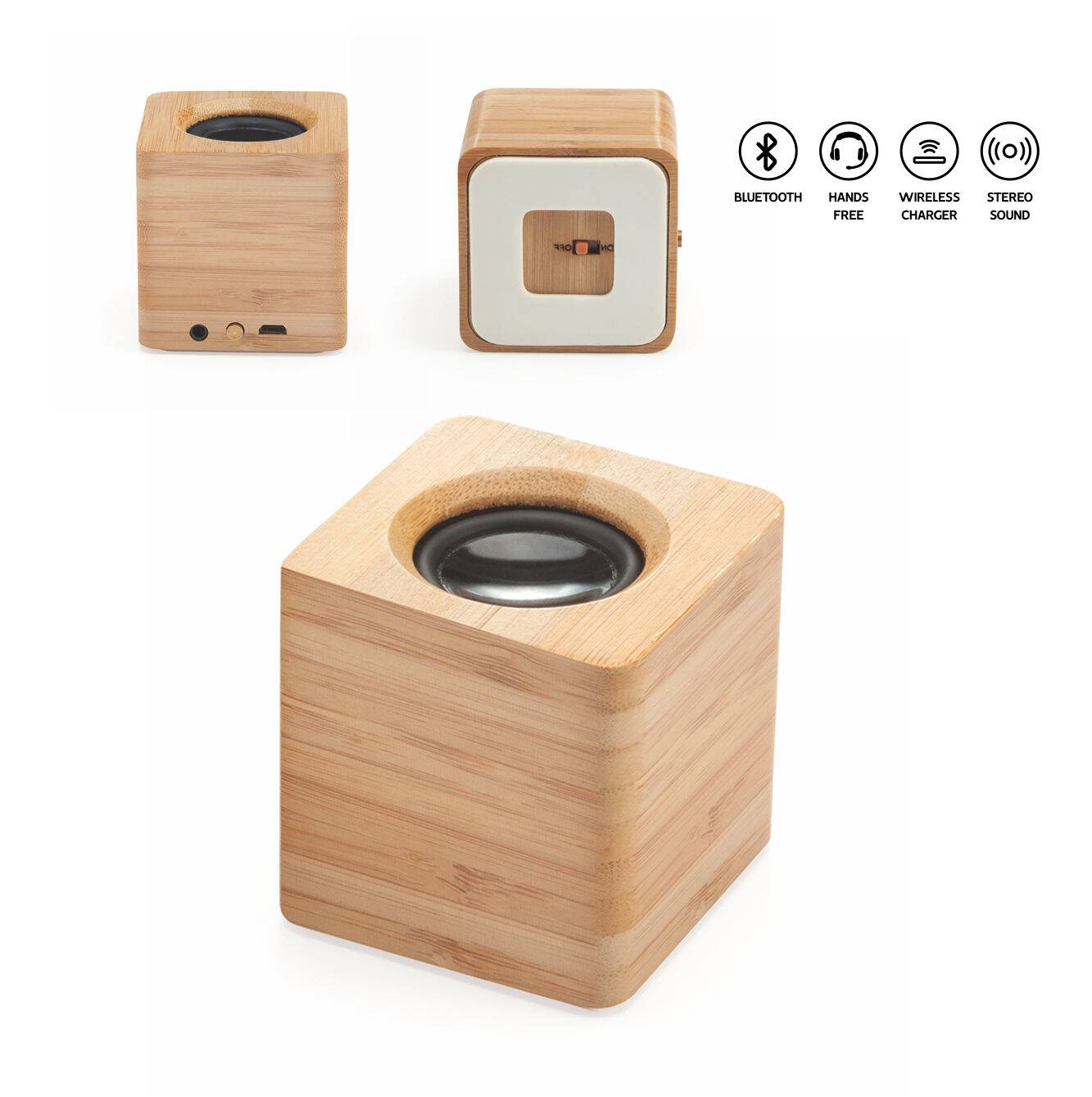 9107 Jimmy - Speaker Wireless In Legno