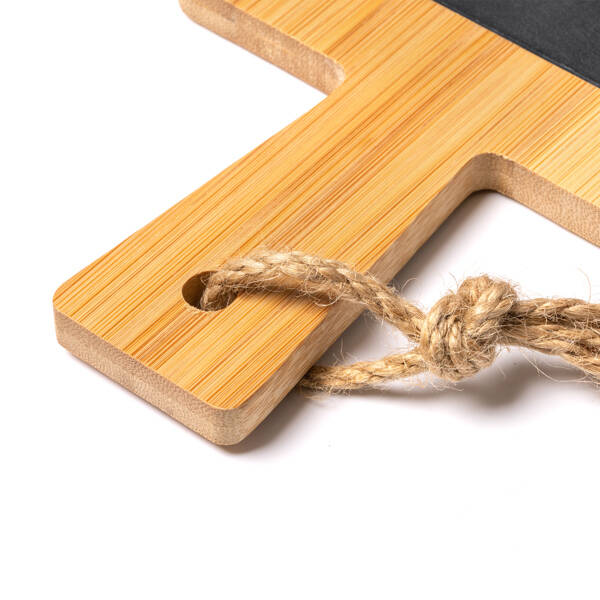 9259 Dorio - Tagliere In Bamboo E Ardesio