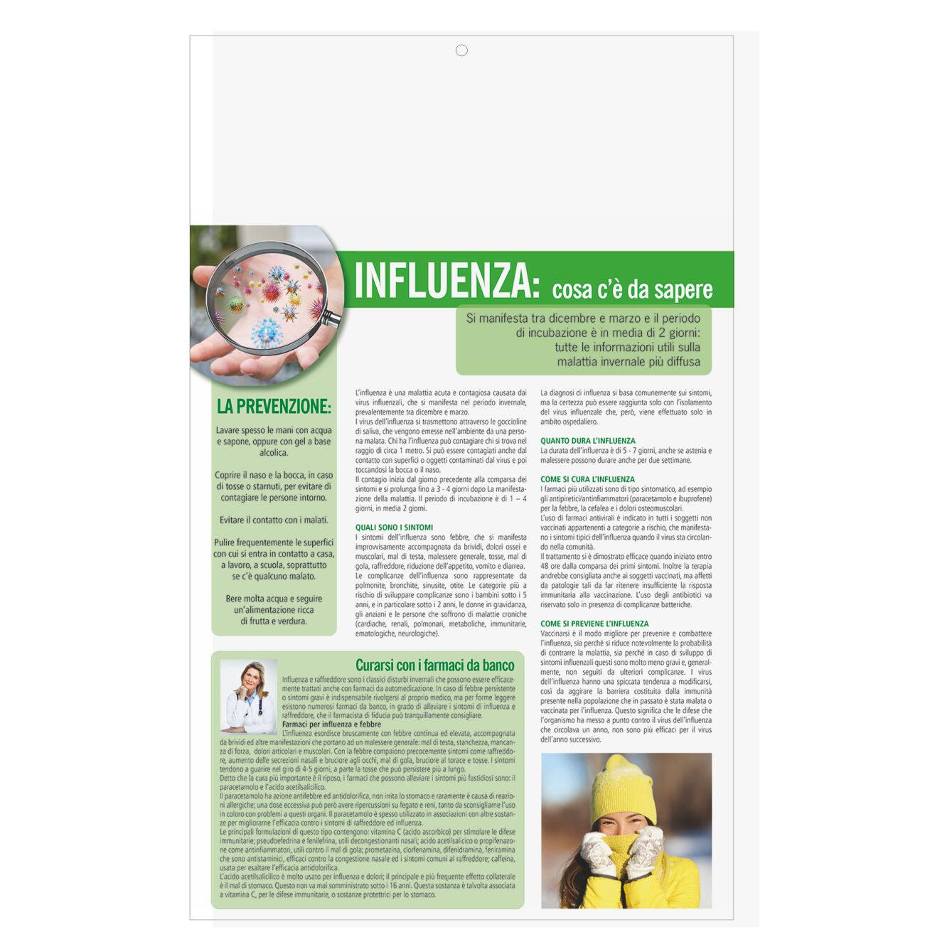 B011 - CALENDARIO  CONSIGLI DEL FARMACISTA