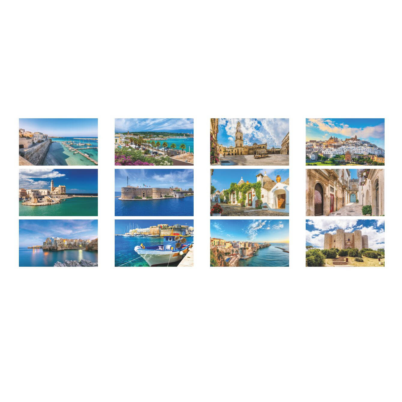 B103 PUGLIA - Calendario Illustrato