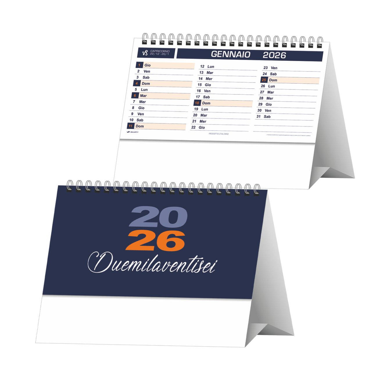 H016  CALENDARIO DA TAVOLO PORTOGHESE